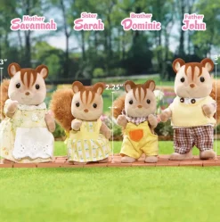 Epoch Calico Critters Walnut Squirrel Family Online
