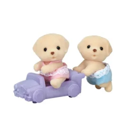 Epoch Calico Critters Yellow Labrador Twins New