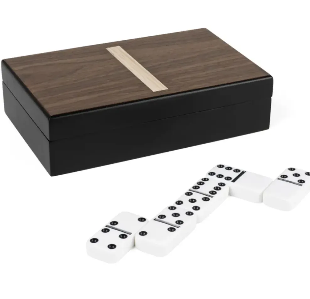 Spin Master Cardinal Games Deluxe Double-6 Dominoes Hot