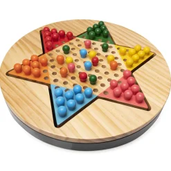 Spin Master Cardinal Games Deluxe Wooden Chinese Checkers Set Best