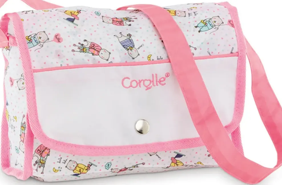 US Toys Corolle Doll Carriage & Diaper Bag Best