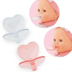 Corolle Dolls Baby Pacifiers - Set of 2 (2 sizes) New