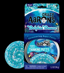 Crazy Aaron's Puttyworld Crazy Aaron's® Thinking Putty® Trendsetters: Dolphin Dance Hot