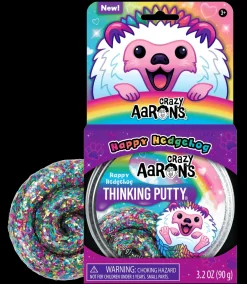 Crazy Aaron's Puttyworld Crazy Aaron's® Thinking Putty® Pets - Happy Hedgehog - Discontinued Outlet