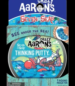 Crazy Aaron's Puttyworld Crazy Aaron's® Thinking Putty® Trendsetters Mega Tin: Seven Seas Sale