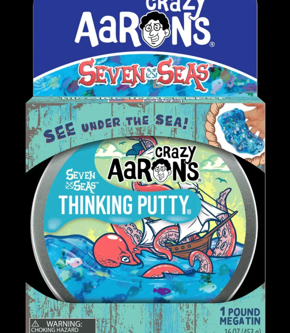 Crazy Aaron's Puttyworld Crazy Aaron's® Thinking Putty® Trendsetters Mega Tin: Seven Seas Sale