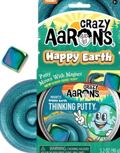 Crazy Aaron's Puttyworld Crazy Aaron's® Thinking Putty® Magnetic Storm: Happy Earth Best