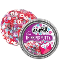 Crazy Aaron's Puttyworld Crazy Aaron's® Thinking Putty® Valentine Mini Love Letters 2024 Clearance