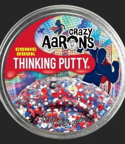 Crazy Aaron's Puttyworld Crazy Aaron's® Thinking Putty® Trendsetters: Comic Book - Discontinued Sale