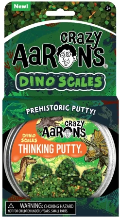 Crazy Aaron's Puttyworld Crazy Aaron's® Thinking Putty® Trendsetters: Dino Scales - Discontinued Fashion