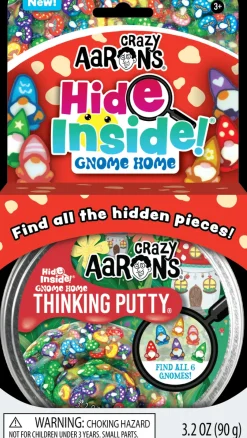 Crazy Aaron's Puttyworld Crazy Aaron's® Thinking Putty® Hide Inside! Gnome Home Fashion