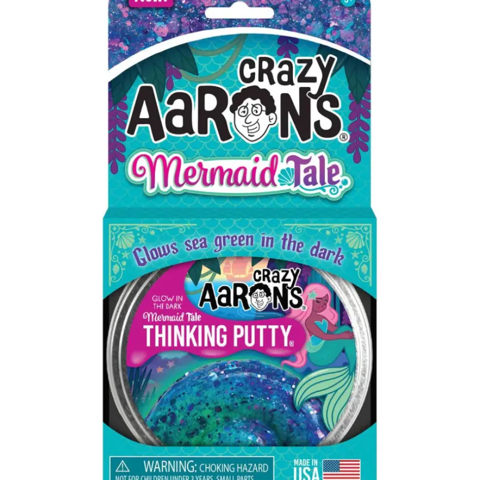 Crazy Aaron's Puttyworld Crazy Aaron's® Thinking Putty® Mermaid Tale Hot