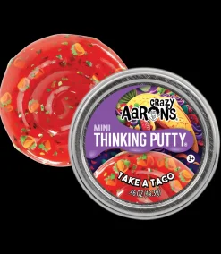 Crazy Aaron's Puttyworld Crazy Aaron's® Thinking Putty® Mini Trendsetter - Make a Taco Hot