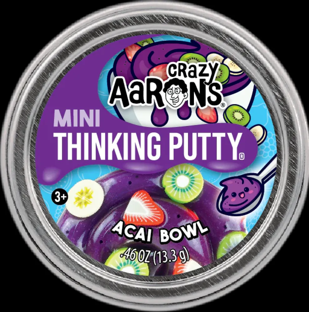 Crazy Aaron's Puttyworld Crazy Aaron's® Thinking Putty® Mini - Acai Bowl Discount