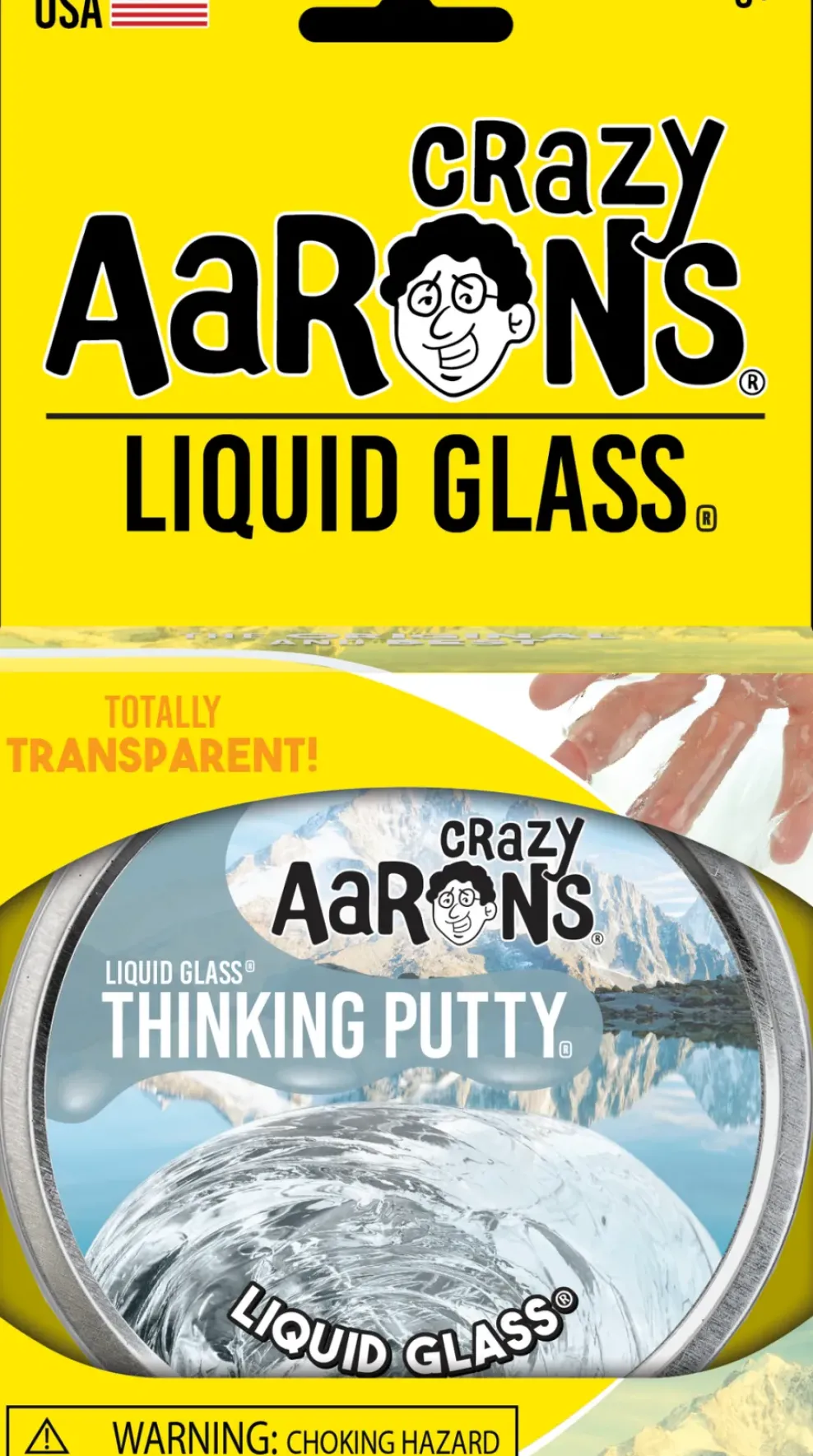 Crazy Aaron's Puttyworld Crazy Aaron's® Thinking Putty® Liquid Glass Outlet