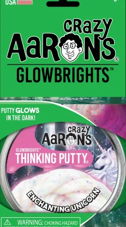 Crazy Aaron's Puttyworld Crazy Aaron's® Thinking Putty® GlowBrights: Enchanting Unicorn New