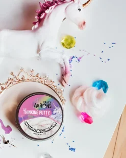 Crazy Aaron's Puttyworld Crazy Aaron's® Thinking Putty® GlowBrights: Enchanting Unicorn New