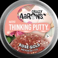 Crazy Aaron's Puttyworld Crazy Aaron's® Thinking Putty® Mini - Rose Gold Clearance