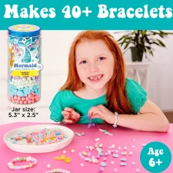 Faber-Castell Creativity for Kids Bead Jewelry Jar: Mermaid Best
