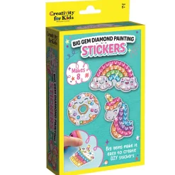 Faber-Castell Creativity for Kids Big Diamond Gem Painting Stickers New