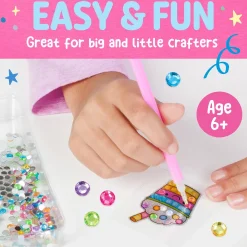 Faber-Castell Creativity for Kids Big Diamond Gem Painting Stickers New
