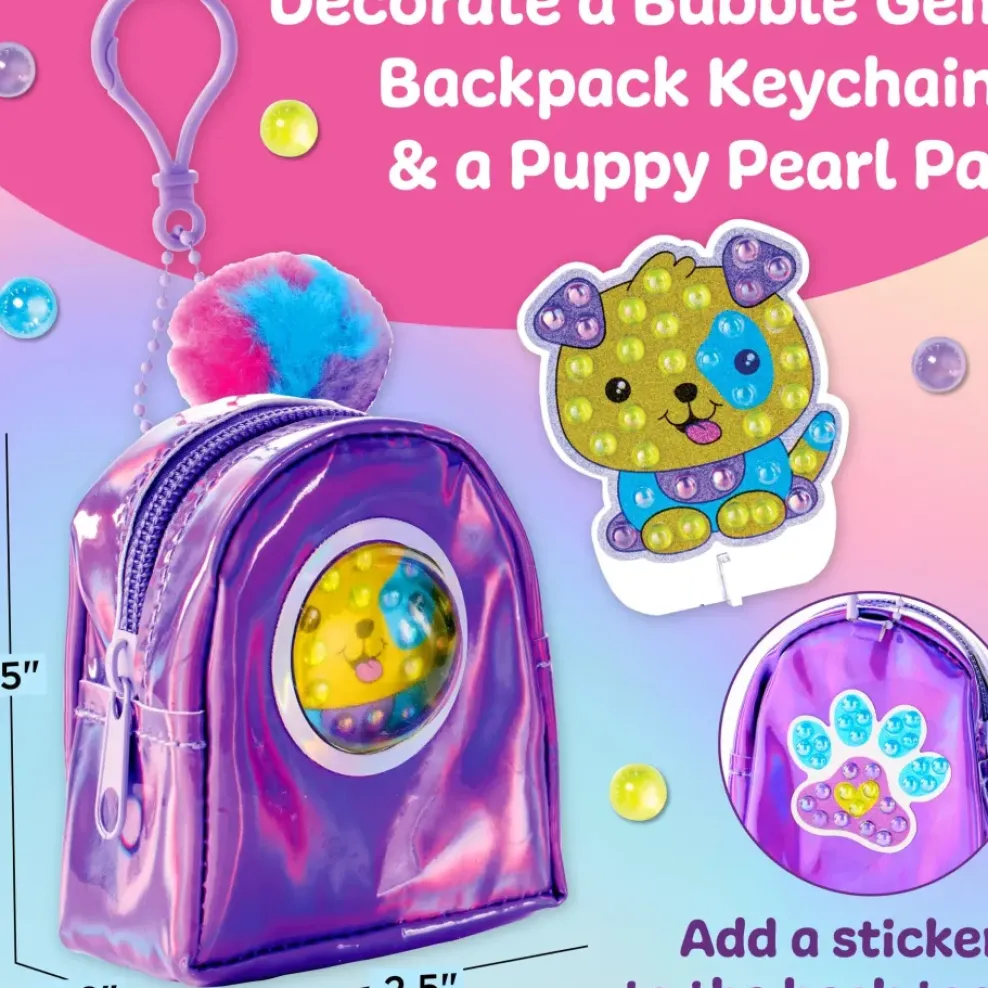 Faber-Castell Creativity for Kids Bubble Gems™ Backpack Keychain Puppy Dog Outlet