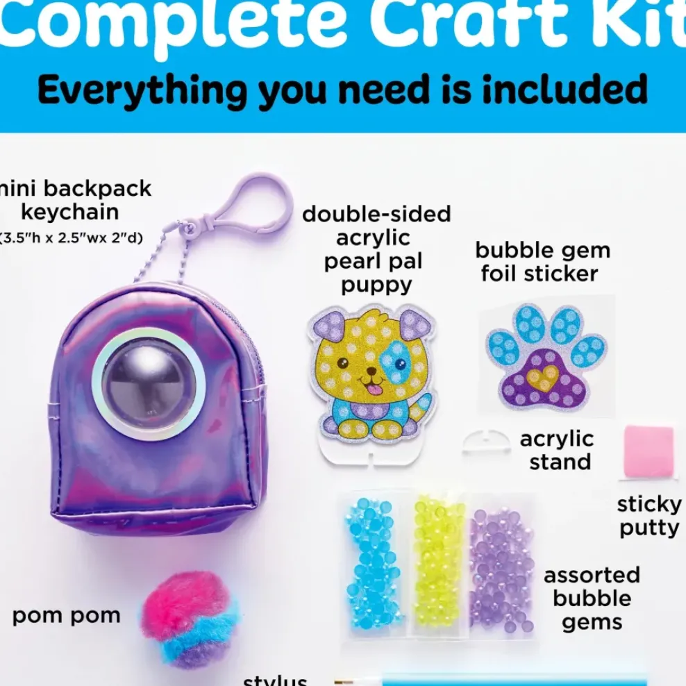 Faber-Castell Creativity for Kids Bubble Gems™ Backpack Keychain Puppy Dog Outlet