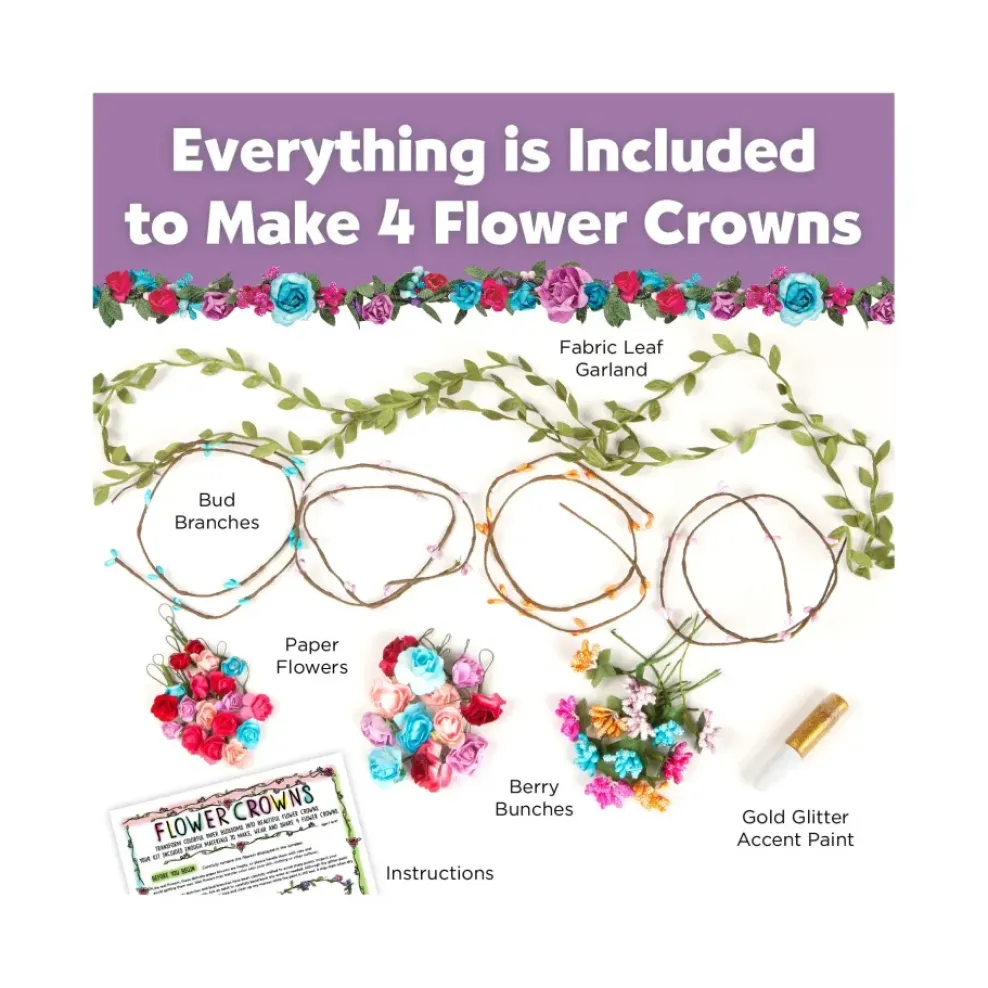 Faber-Castell Creativity for Kids Flower Crowns Clearance