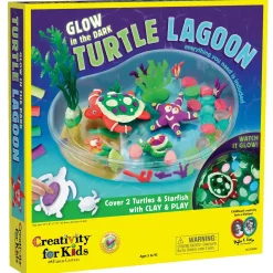 Faber-Castell Creativity for Kids: Glow in the Dark Turtle Lagoon Clearance