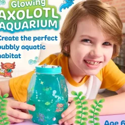 Faber-Castell Creativity for Kids Glowing Axolotl Aquarium Clearance