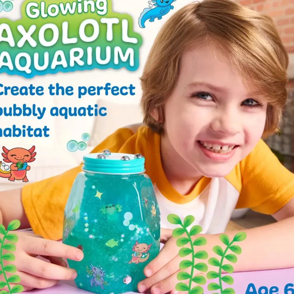 Faber-Castell Creativity for Kids Glowing Axolotl Aquarium Clearance