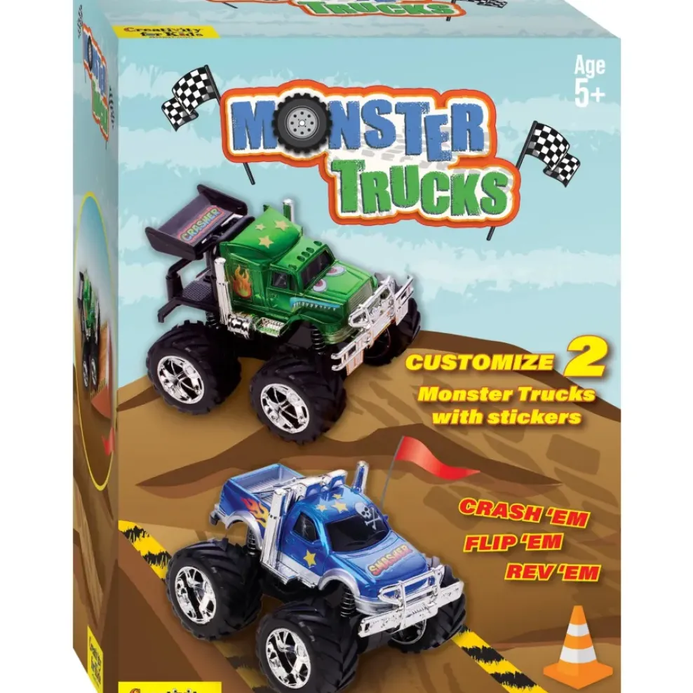Faber-Castell Creativity for Kids Monster Trucks Clearance