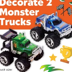 Faber-Castell Creativity for Kids Monster Trucks Clearance