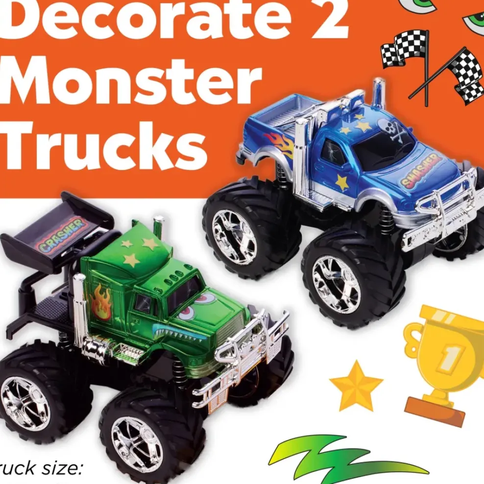 Faber-Castell Creativity for Kids Monster Trucks Clearance