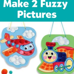 Faber-Castell Creativity for Kids Pom Pom Pictures Transportation New