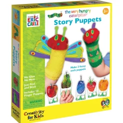 Faber-Castell Creativity for Kids The Very Hungry Caterpillar Sock Puppets Clearance