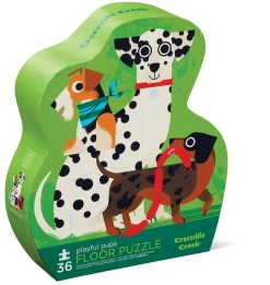 Crocodile Creek 36 Piece Floor Puzzle Playful Pups Hot