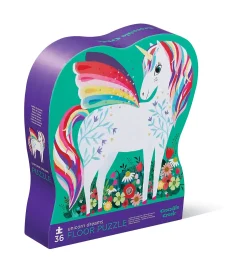 Crocodile Creek 36 Piece Floor Puzzle Unicorn Dreams Hot
