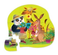 Crocodile Creek 12 Piece Mini Puzzle Flower Power Sale