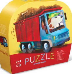 Crocodile Creek 12 Piece Mini Puzzle Go Big Dog Hot