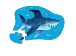 Crocodile Creek 12 Piece Mini Puzzle Shark City Best