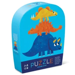Crocodile Creek 12 Piece Mini Puzzle Dino Friends Online