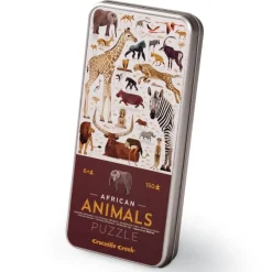 Crocodile Creek 150 piece Tin Puzzle Assortment Hot