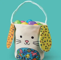 Crocodile Creek Color Your Own Bunny Basket Outlet