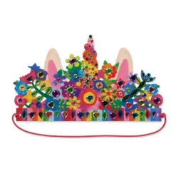 Crocodile Creek Jewel Art: Crowns & Unicorn Flowers New