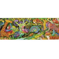 Crocodile Creek Jewel Art Poster: Jungle Paradise Hot