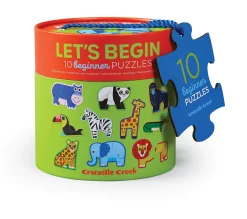 Crocodile Creek Let's Begin Puzzles - Jungle Hot