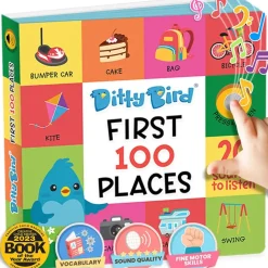 Ditty Bird ® Baby Sound Vocabulary Book: First 100 Places Discount