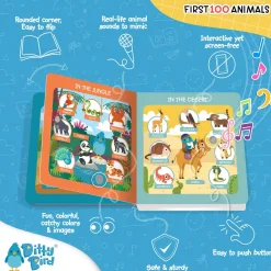 Ditty Bird ® Baby Sound Vocabulary Book: First 100 Animals Online