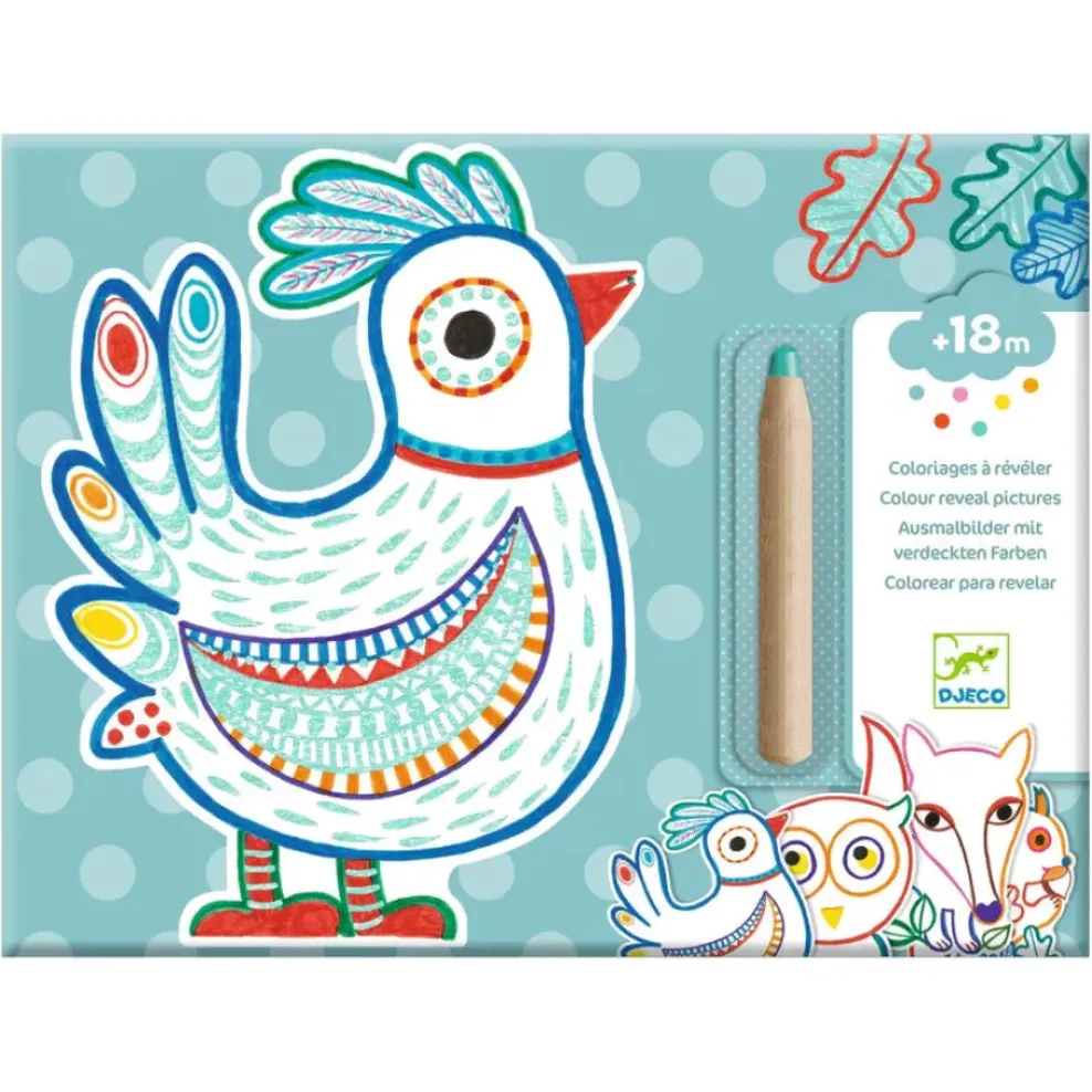 Djeco Coloring: Forest Friends Discount